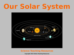 The Solar System Interactive Powerpoint Presentation And Worksheets