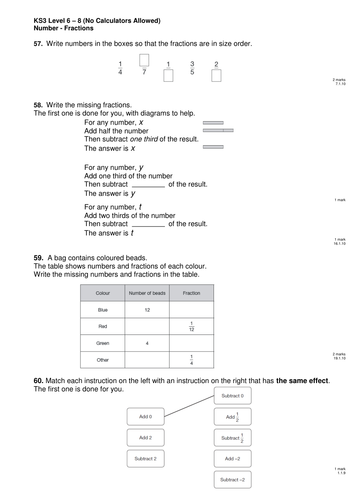 KS2 Number level 6 | Teaching Resources