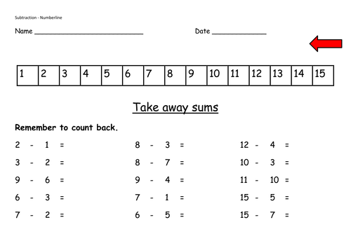 Numeracy: Sorting, Relate less than to taking away, Money, 3D Shapes