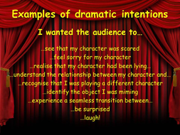 Dramatic intentions essay 07 picture