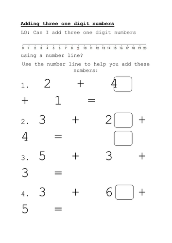 Addition worksheets | Teaching Resources