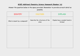 additional science coursework help