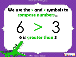 Greater Than and Less Than - Year 2 | Teaching Resources