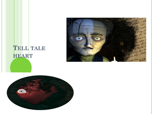 The Tell Tale Heart by Edgar Allen Poe | Teaching Resources