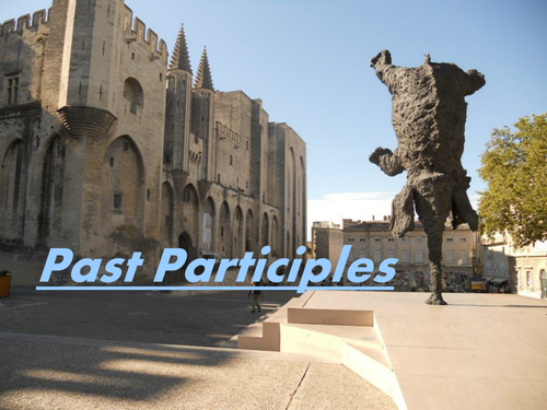 LAST MINUTE IRREGULAR PAST PARTICIPLES