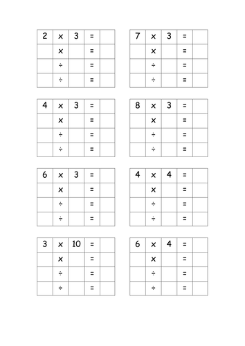 inverse operations teaching resources