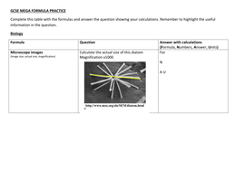 cambridge igcse 0654 science mega formula revision