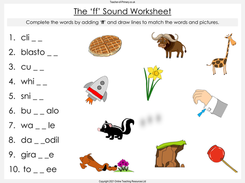 The 'ff' Sound - EYFS | Teaching Resources