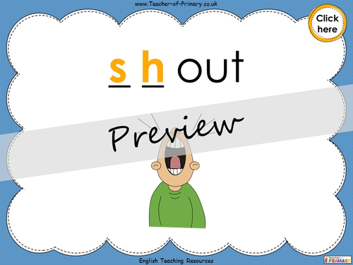 The 'sh' Sound - EYFS | Teaching Resources