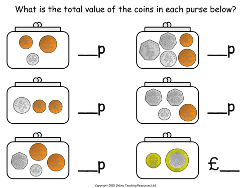 ks1 interactive money activities