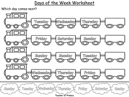 days of the week