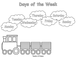 Days of the Week - PowerPoint presentation and worksheet | Teaching ...