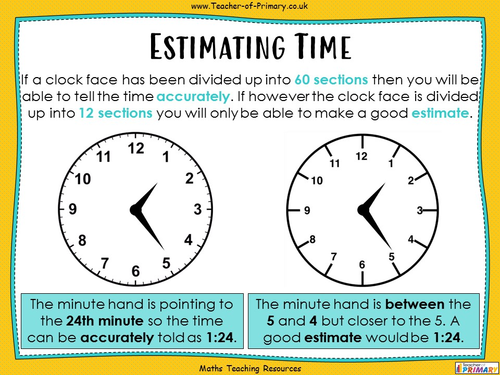 Telling the Time - Year 3 | Teaching Resources