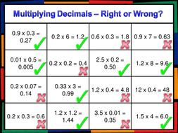 multiplying decimals matchup activity teaching resources
