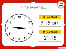 time year 4 animated powerpoint lesson and worksheets teaching