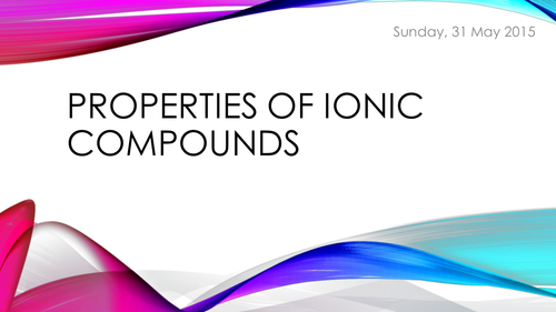 Chemistry edexcel C2 revision lessons including structure and bonding ...