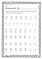Number formation rhymes image