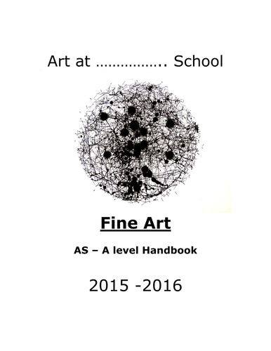The New AS and A level Art Student Handbook 2017-18
