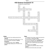 KS3 Science Bumper Fun Crossword Megapack. 10 Sets of 10 Included (with ...