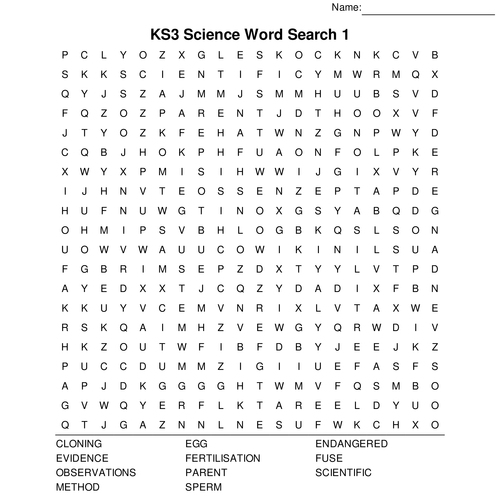 ks3 science bumper fun wordsearch megapack 10 sets of 10 included