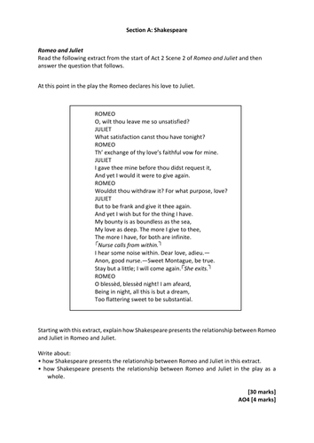 Romeo And Juliet Act 2 Scene 2 Questions And Answers