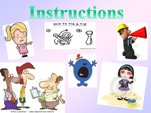 instruction-writing-teaching-resources