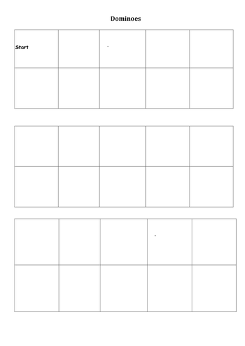 Blank Time Saving Activities/Games/Resources | Teaching Resources