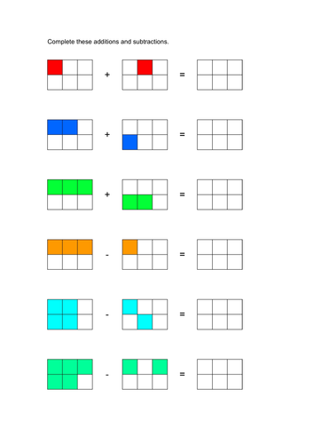 Addition and Subtraction of fractions at Key Stage 2; big bundle with