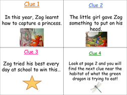 Zog comprehension treasure trail | Teaching Resources