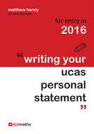 ucas guide to writing personal statement