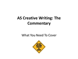 Reflective commentary definition image