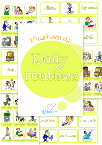 Daily routines | Teaching Resources