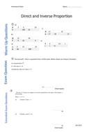 Direct proportion worksheet pdf image