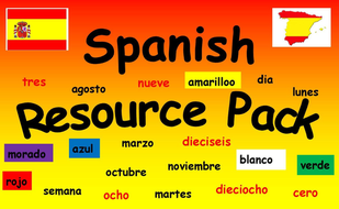 Spanish Resource Pack Teaching Resources