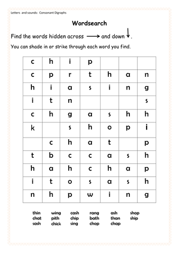 Phase 3: Phonics, Consonant Digraphs/Vowel digraphs/trigraphs ...