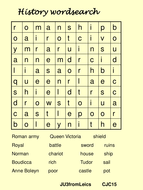 history wordsearch teaching resources