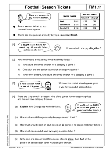 functional-maths-level-1-part-5-by-skillsheets-uk-teaching-resources