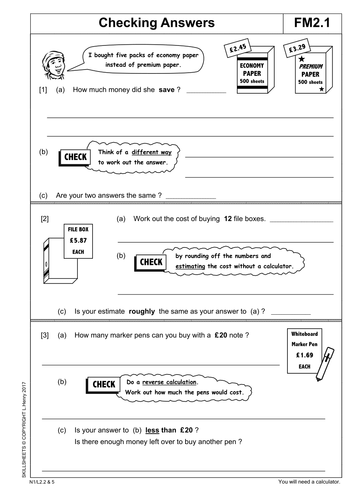 Functional Maths Level 2 Part 1