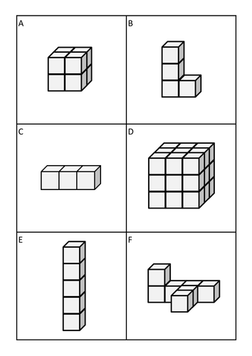 Volume and surface area starter - GCSE maths resit | Teaching Resources