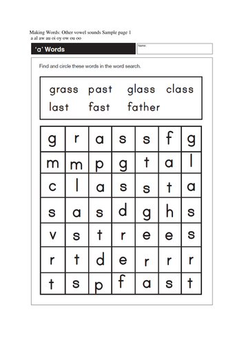 Ou owthird grade james test