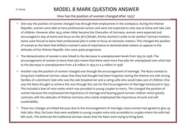 History 8 mark question example image