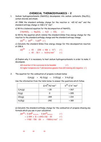 Worksheets Entropy Worksheet worksheet delibertad entropy delibertad