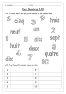 FRENCH ~ Les Nombres ~ Activity Booklet by labellaroma - Teaching ...