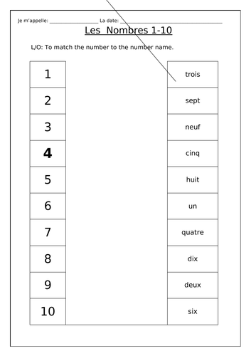 FRENCH - Numbers - Les Nombres - Activity Booklet - Worksheets ...
