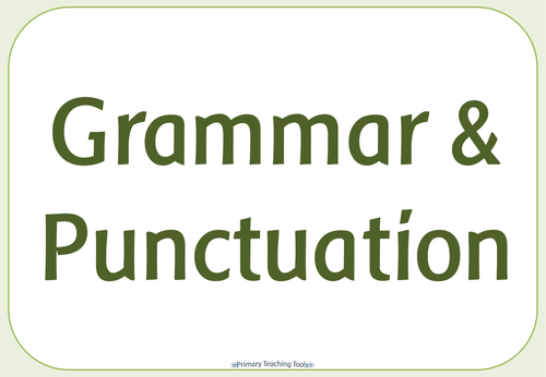 in 1 grammar year for appendix english 2 grammar terminology and Year by Vocabulary 6 punctuation posters