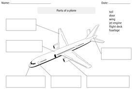 The history of flight & the first aeroplane flight: worksheets ...