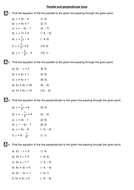 Parallel and perpendicular lines by mariomonte40 | Teaching Resources