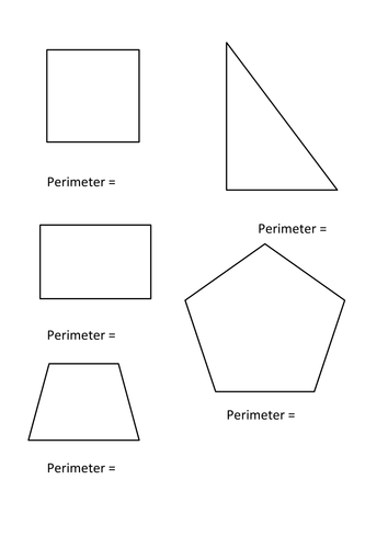 Perimeter of Shapes | Teaching Resources