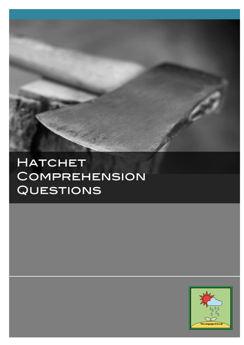 Hatchet - Chapter-by-chapter Comprehension Questions + ANSWER KEY