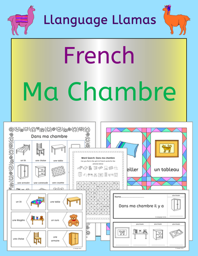 French bedroom vocabulary - Ma Chambre